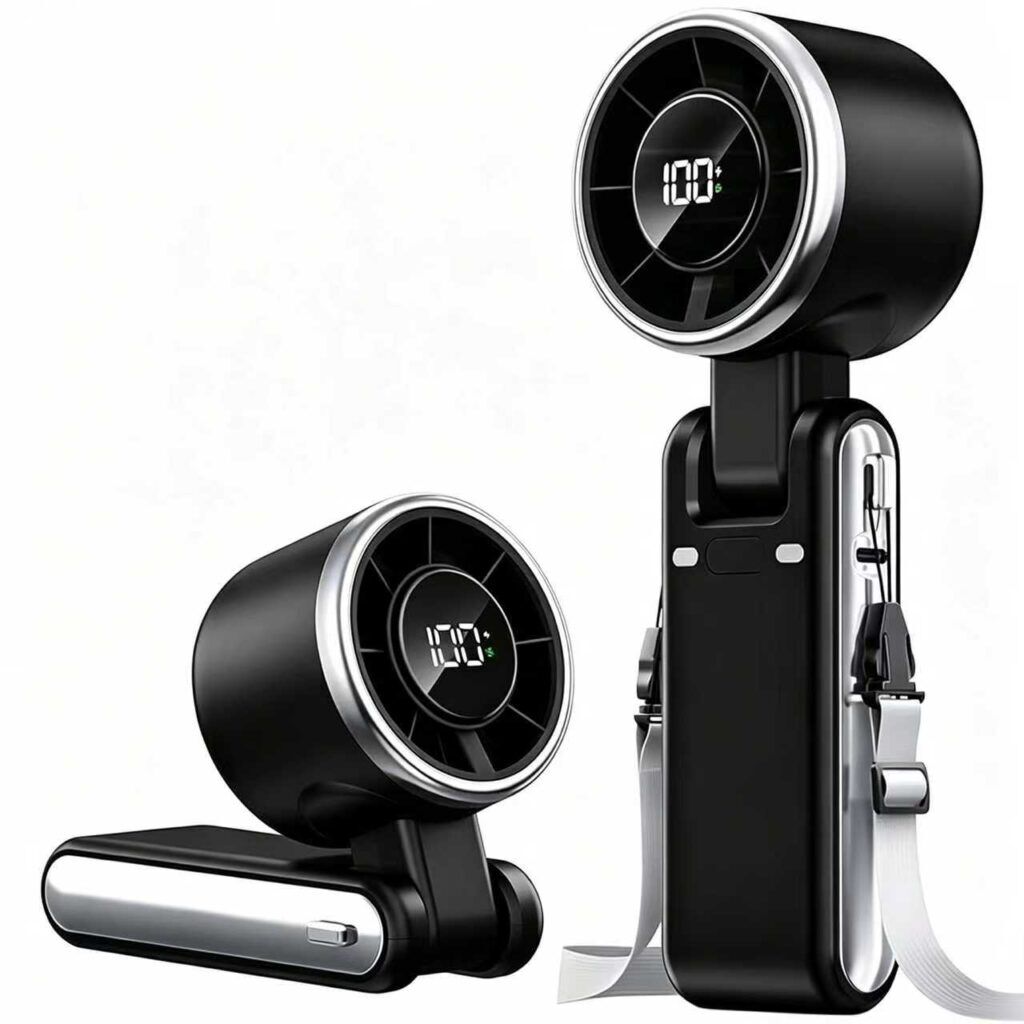 3-in-1 Multifunctional USB Fan with Powerful Brushless Silent Motor